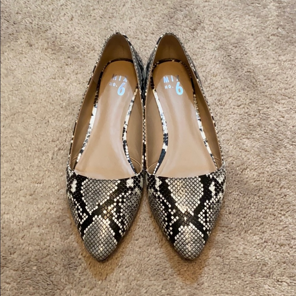 Mix no. 6 Snake skin flat